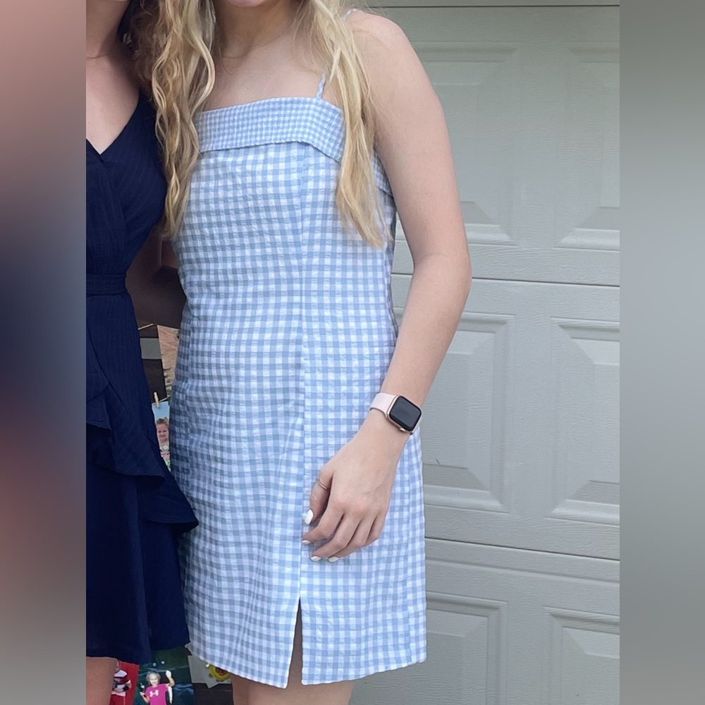 Blue Gingham Dress